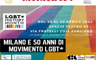 MILANO E 50 ANNI DI MOVIMENTO LGBT+ – Municipio 7